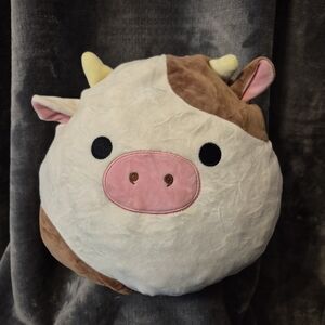 Ronnie the Cow and Rosie the Pig Flipmallow Squishmallow, 12 inch